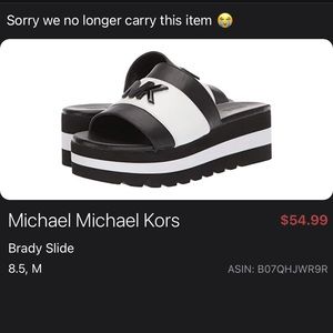 Michael Kors Platform Slide